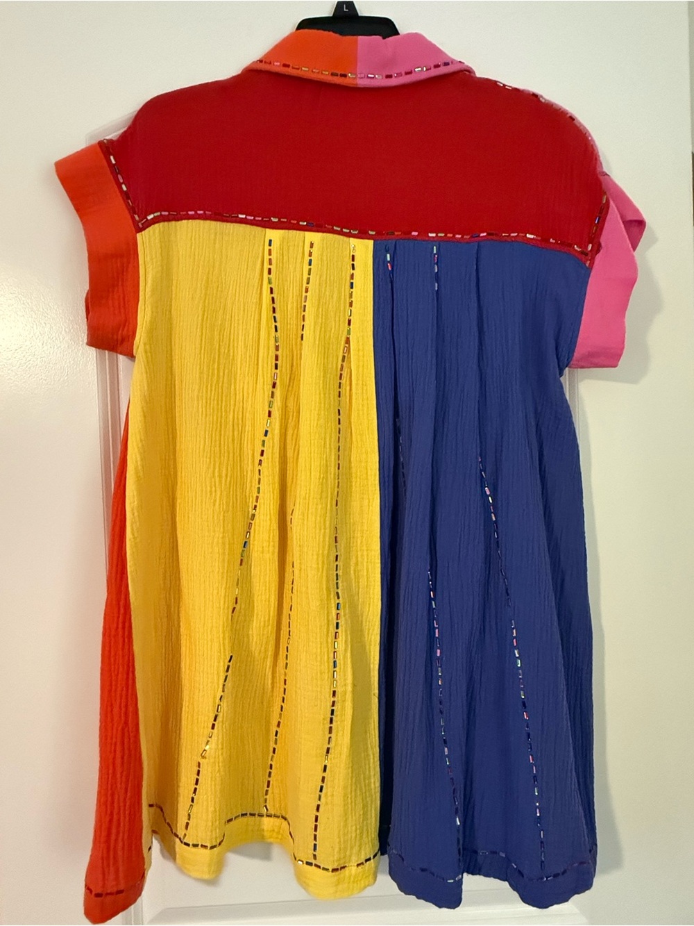Queen of Sparkles color block dress - Picture 2 of 3